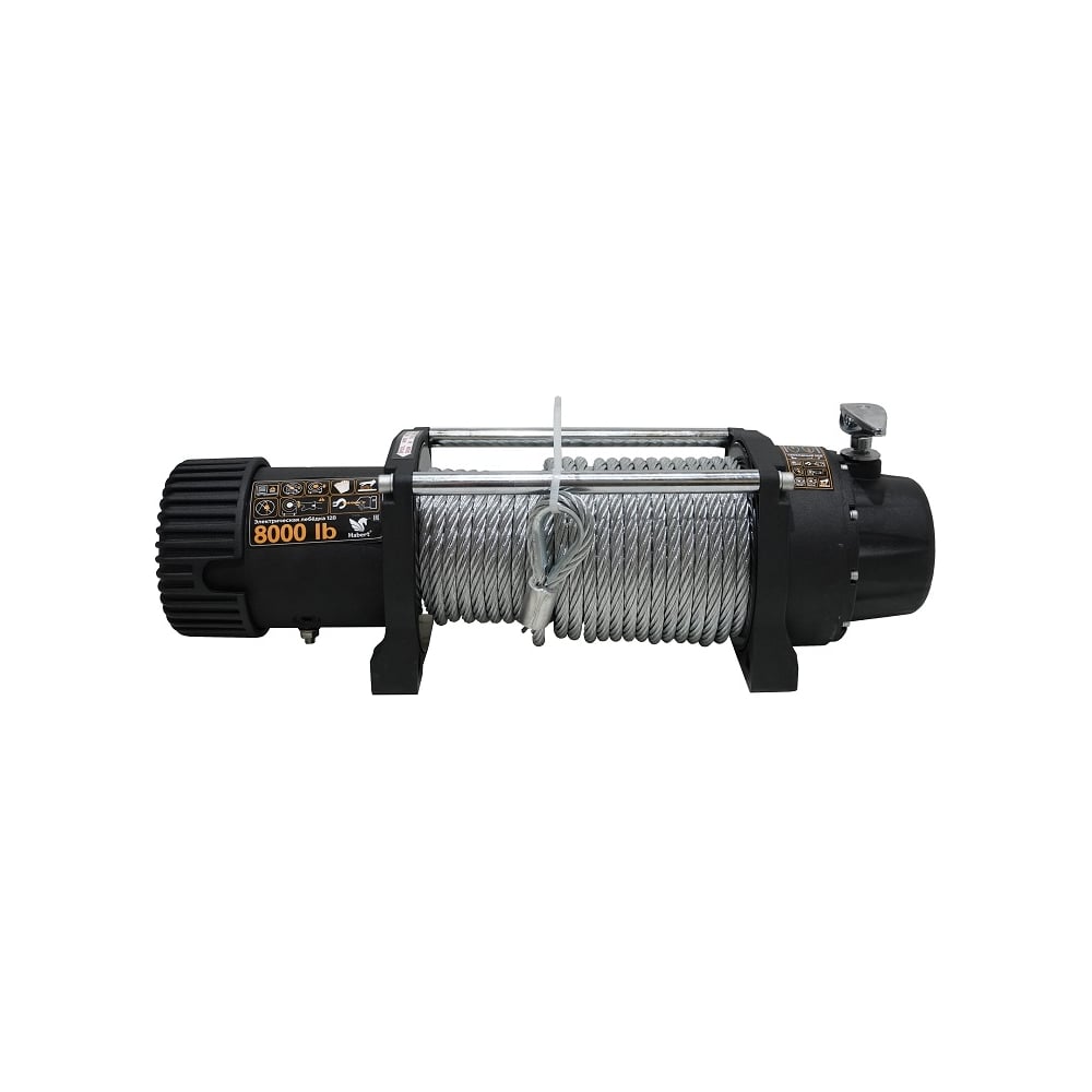 Изображение товара Электрическая лебедка Habert 8000LB, стальной трос 00-00158883