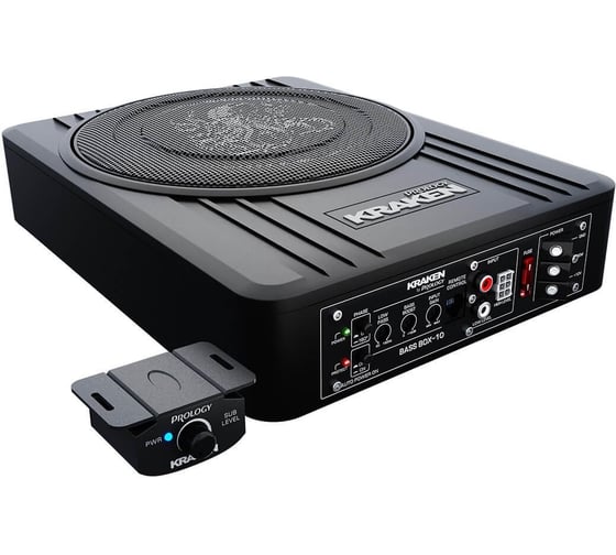 Изображение товара Активный сабвуфер под сиденье PROLOGY KRAKEN BASS BOX-10" 4607940903048