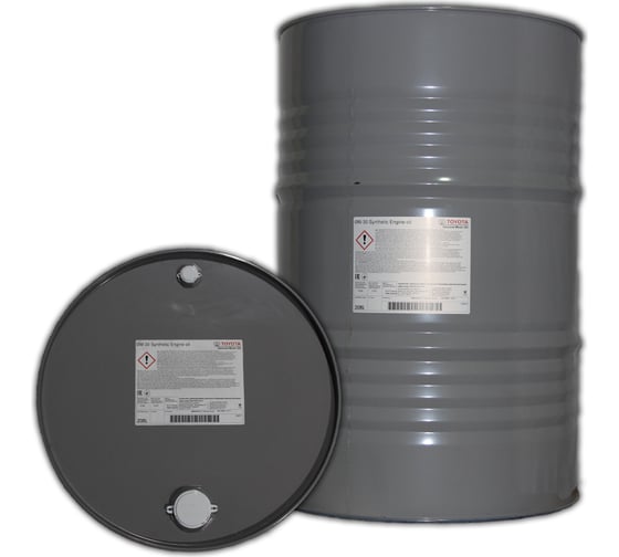 Изображение товара Моторное масло TOYOTA SYNTHETIC ENGINE OIL 0W30 208л, Швеция 08880-80360-GO