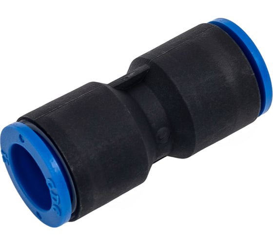 Изображение товара Фитинг прямой пластиковый 12 мм CDC Pneumatics PUC 12N