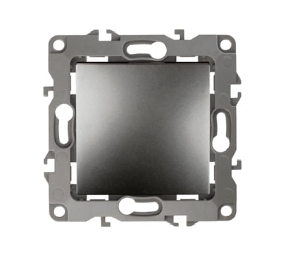 Изображение товара Выключатель ЭРА 12100112 10АХ250В, IP20, без м.лапок, графит Б0019272