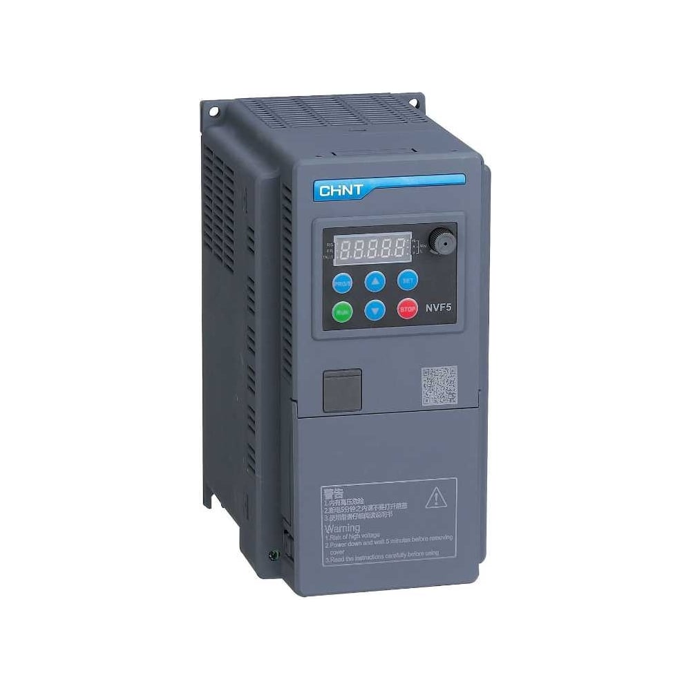 Изображение товара Преобразователь частоты CHINT 1.5 кВт 380 В 3ф NVF5-1.5/TS4-B