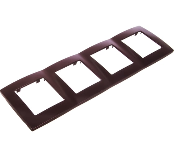 Изображение товара Рамка ЭРА 12-5004-25 на 4 поста, Эра12, бордо Б0019417