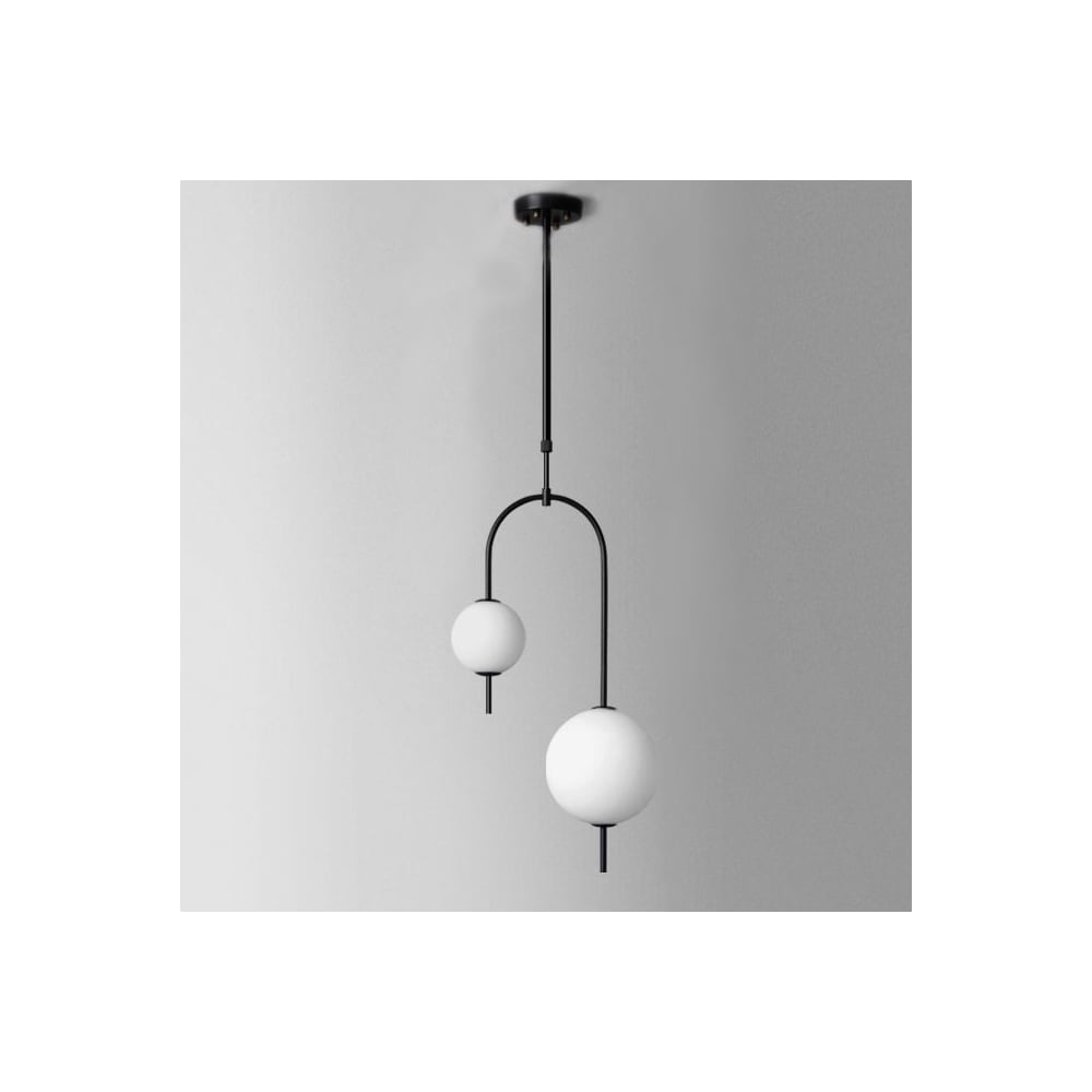 Изображение товара Люстра IMPERIUMLOFT Balance Beads Libra 148160-22 дизайнерская современная стеклянная с встроенными