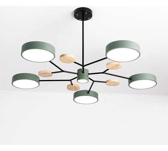 Изображение товара Люстра на штанге IMPERIUMLOFT MEADE 6 lamps Green 207859-26