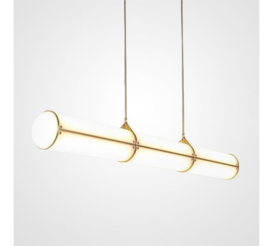 Изображение товара Люстра IMPERIUMLOFT Roll and Hill Endless Straight L128 Brass 148206-22