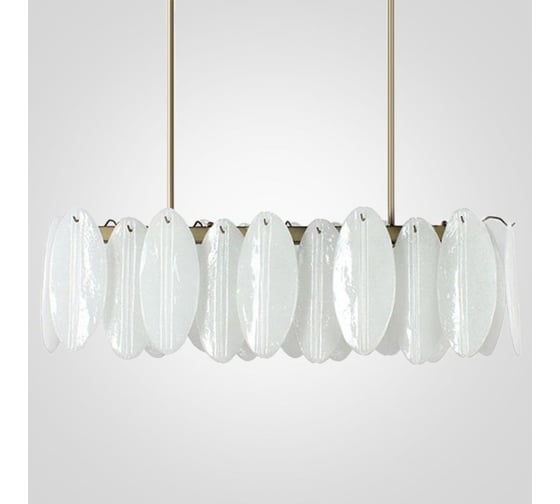 Изображение товара Люстра IMPERIUMLOFT Angel Style Italian Murano Glass Rectangle L120 178415-22