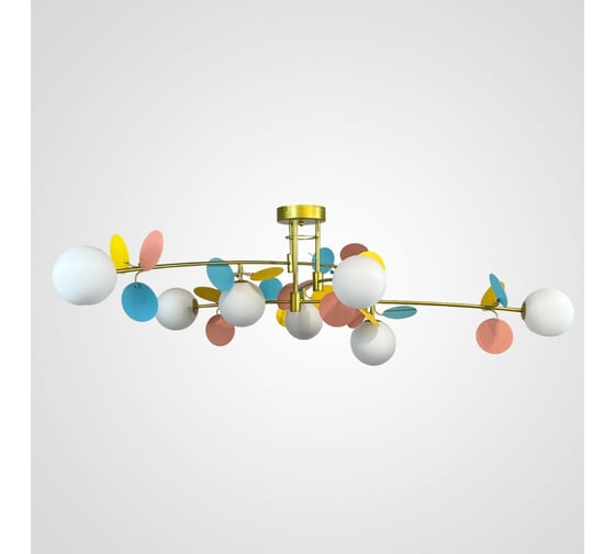 Изображение товара Потолочная люстра IMPERIUMLOFT MATISSE B D120 Gold Multicolor 194952-23
