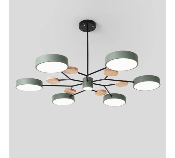 Изображение товара Люстра на штанге IMPERIUMLOFT MEADE 7 lamps Green 207864-26