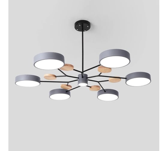 Изображение товара Люстра на штанге IMPERIUMLOFT MEADE 7 lamps Grey 207862-26