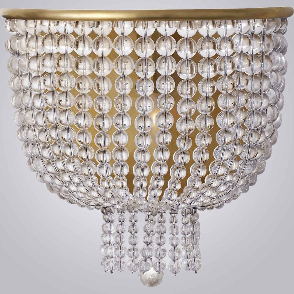 Изображение товара Потолочная люстра IMPERIUMLOFT JACQUELINE WHITE SCONCE бриллиант латунь 186172-22