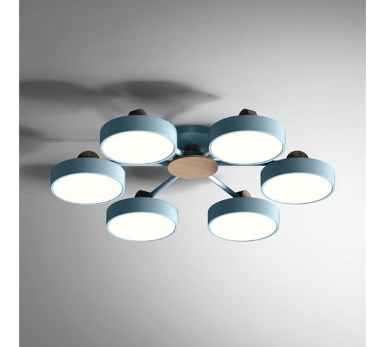 Изображение товара Потолочная люстра IMPERIUMLOFT MOVE 6 Blue 178256-26