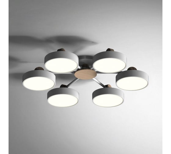 Изображение товара Потолочная люстра IMPERIUMLOFT MOVE 6 Gray 178253-26