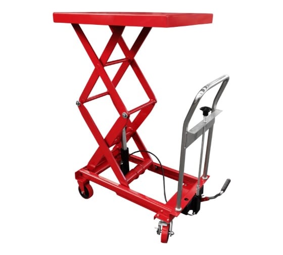 Изображение товара Подъемный стол PROLIFT TFD 50, грузоподъемность 500 кг, высота подъема 1280 мм, размер платформы 750x550 мм