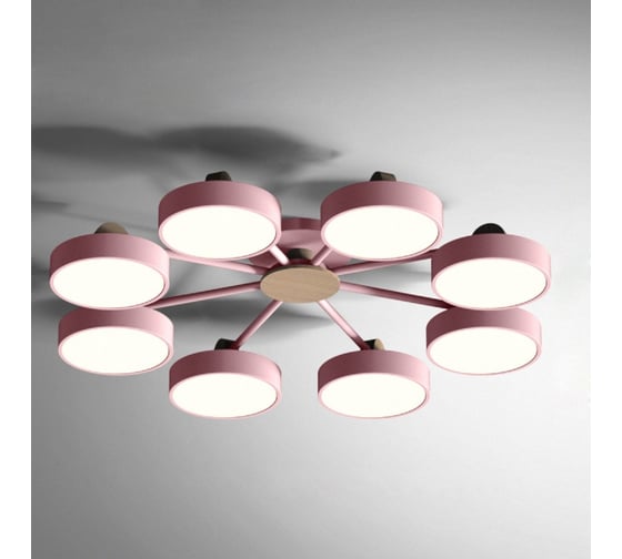 Изображение товара Потолочная люстра IMPERIUMLOFT MOVE 8 Pink 178260-26