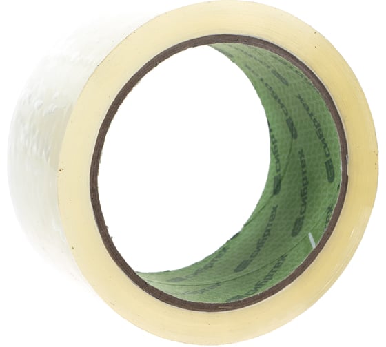 Изображение товара Клейкая лента СИБРТЕХ "Эксперт", 45 мкм, 48 мм х 60 м, цвет прозрачный 88722