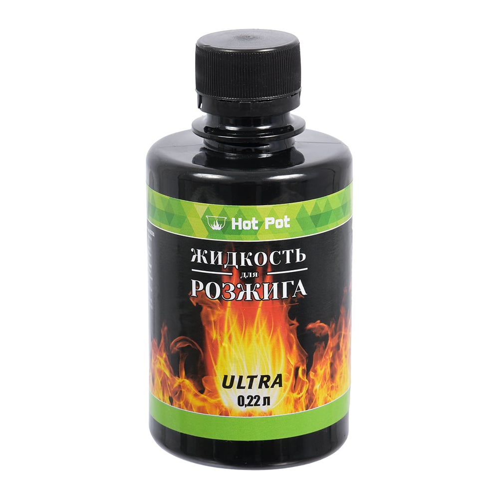 Углеводородная жидкость для розжига Hot Pot жидкость для розжига 0 5 л парафин firewood 112714