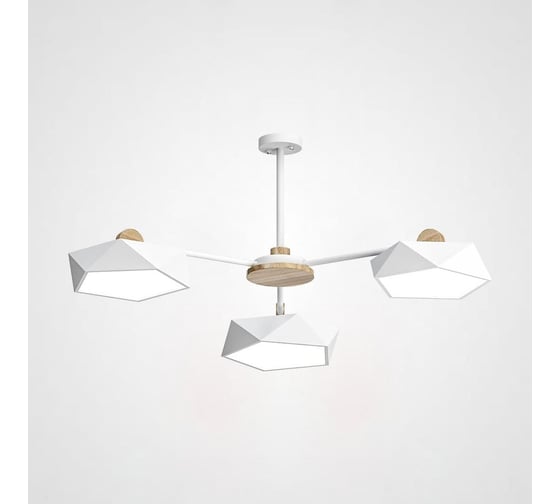 Изображение товара Подвесная люстра IMPERIUMLOFT GEOMETRIC CH 3 белая 186751-26