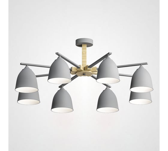 Изображение товара Потолочная люстра IMPERIUMLOFT NOA 8 Gray by 183461-26
