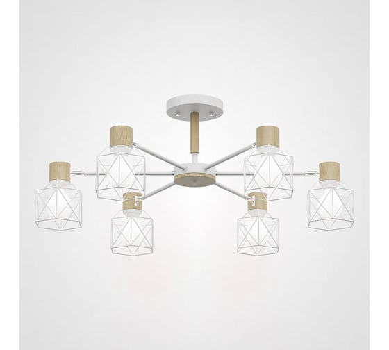Изображение товара Потолочная люстра IMPERIUMLOFT CORF B3 White 6 lamps 189480-26