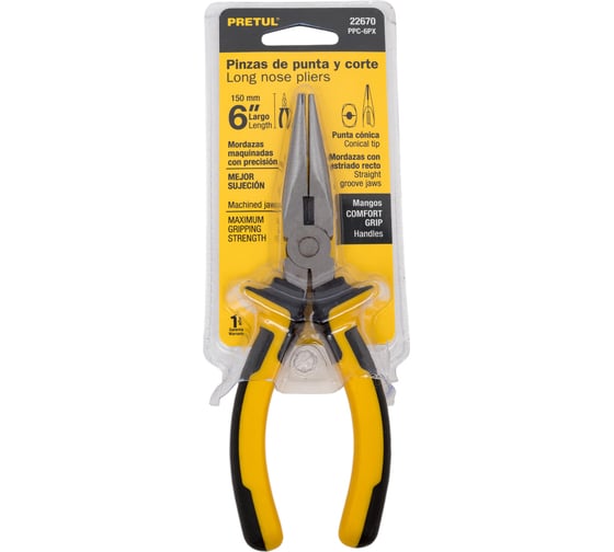Изображение товара Длинногубцы Truper 150мм PPC-6PX 22670