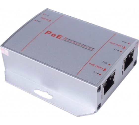 Изображение товара Poe удлинитель (extender) ComOnyx на два порта, 25вт, co-pe-b25-1-p101, 100-067