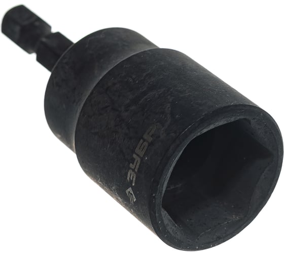 Изображение товара Удлиненная бита ПРОФИ с торцовой головкой Зубр, хвостовик E 1/4", 17 мм 26377-17