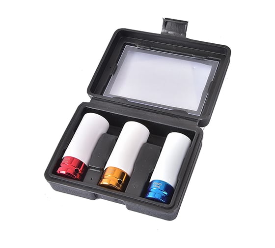 Изображение товара Набор головок 3 шт 17 мм, 19 мм, 21 мм, 1/2DR TACTIX 363803