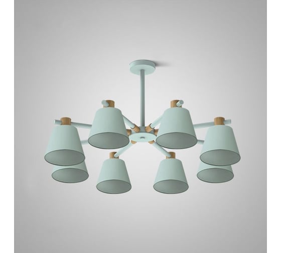 Изображение товара Потолочная люстра на штанге IMPERIUMLOFT NATURA A BLUE 8 177992-26