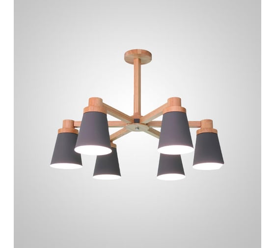 Изображение товара Потолочная люстра IMPERIUMLOFT PROP 6 Grey 191991-23