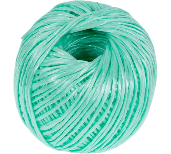 Изображение товара Полипропиленовый шпагат СИБРТЕХ зеленый, 110 м, 1200 текс Россия 93980