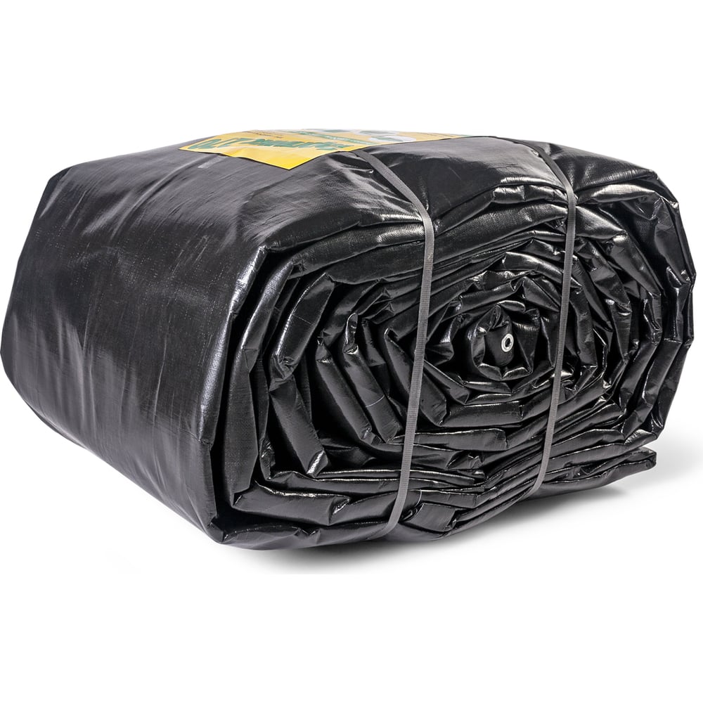 Изображение товара Тент 270 г/кв.м 15x20 м ТАРПИКС Т27р1520 водонепроницаемый универсальный черный