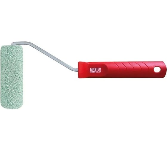 Изображение товара Ролик MASTER COLOR ядро 15 мм, микрофибра "Micromix", ворс 12 мм, ручка 27 см, 100 мм 30-1016