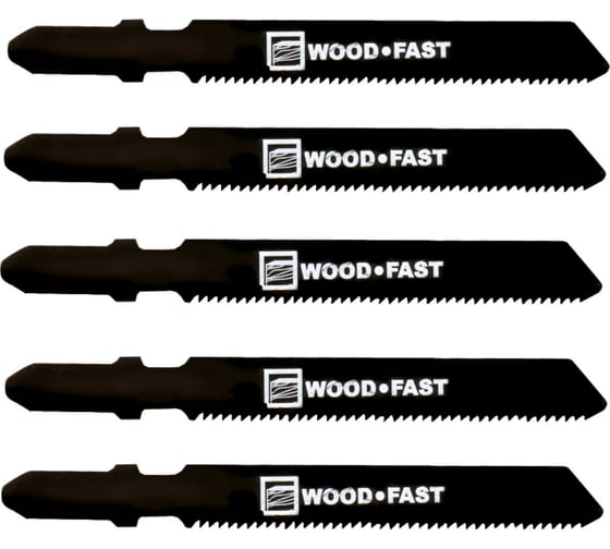 Изображение товара Полотно для лобзика T119A по дереву 20TPI 75 мм 5 шт FASTER TOOLS 3554