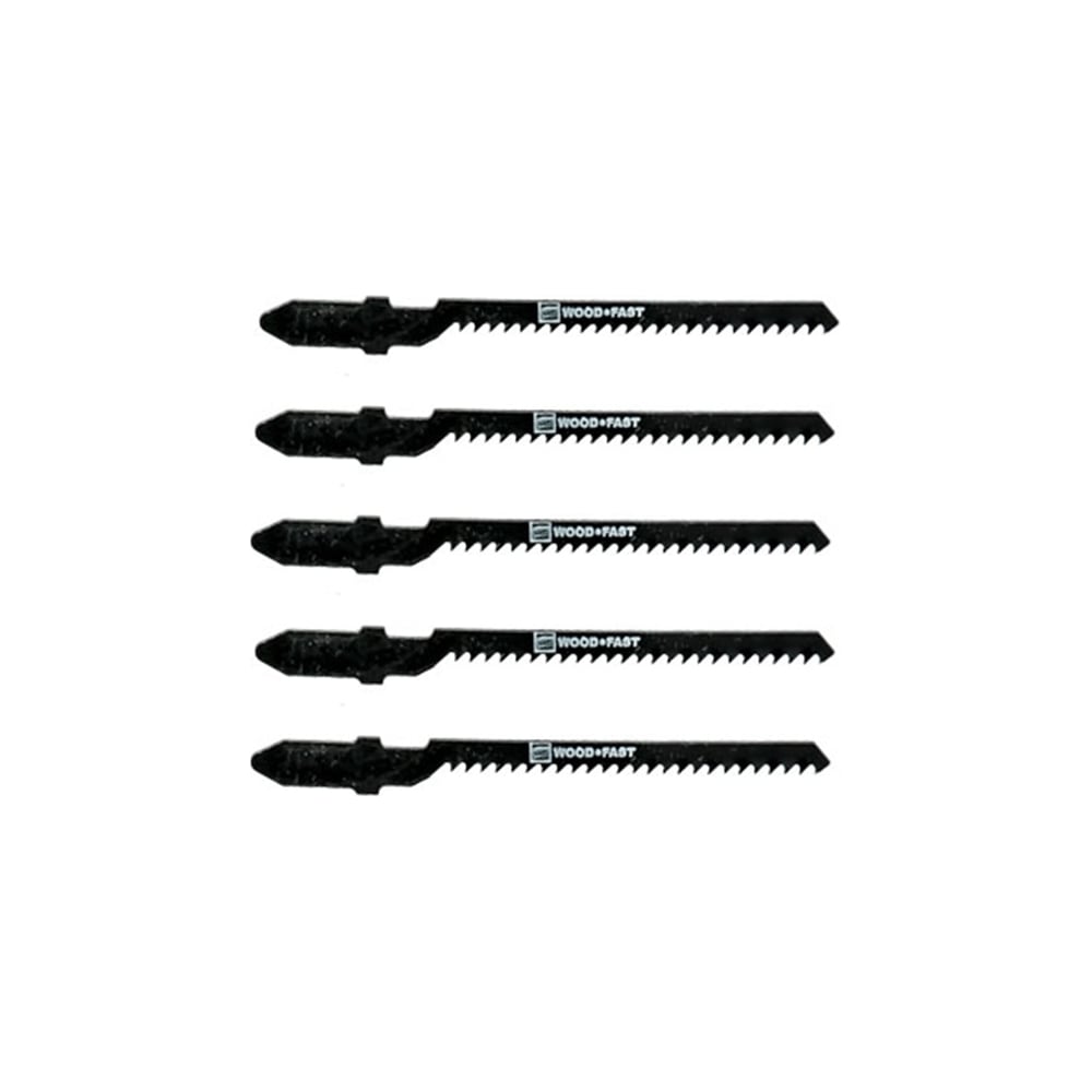 Изображение товара Полотно для лобзика T119BO по дереву 12TPI 82 мм 5 шт FASTER TOOLS