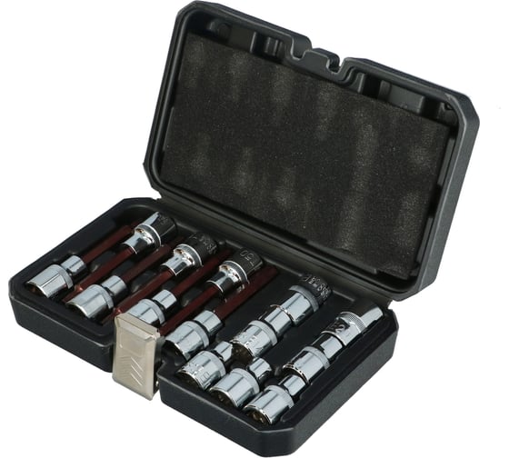 Изображение товара Набор бит и головок Torx 14 штук FASTER TOOLS 1604