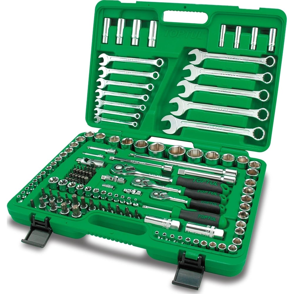 Изображение товара Набор головок и ключей TOPTUL 216 предметов GCAI216R