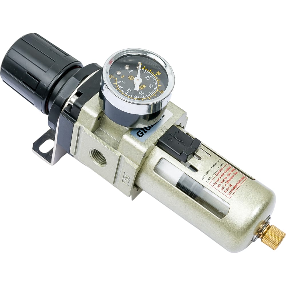 Фильтр влагоотделитель для компрессора Gigant фильтр влагоотделитель для компрессора pegas pneumatic afr802 1 4 дюйма