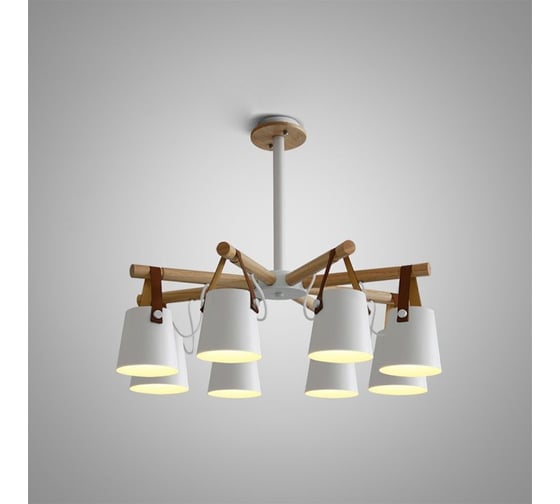Изображение товара Потолочная люстра на штанге IMPERIUMLOFT NATURA C8 white 178005-26