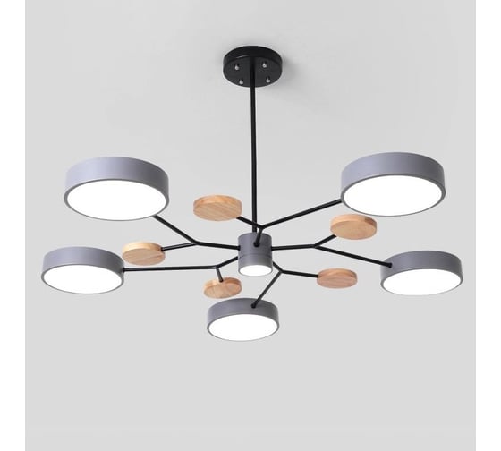 Изображение товара Люстра на штанге IMPERIUMLOFT MEADE 6 lamps Grey 207861-26