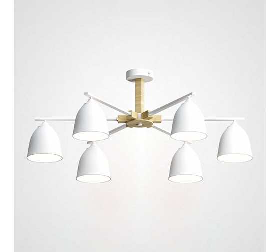 Изображение товара Потолочная люстра IMPERIUMLOFT NOA 6 White by 183469-26