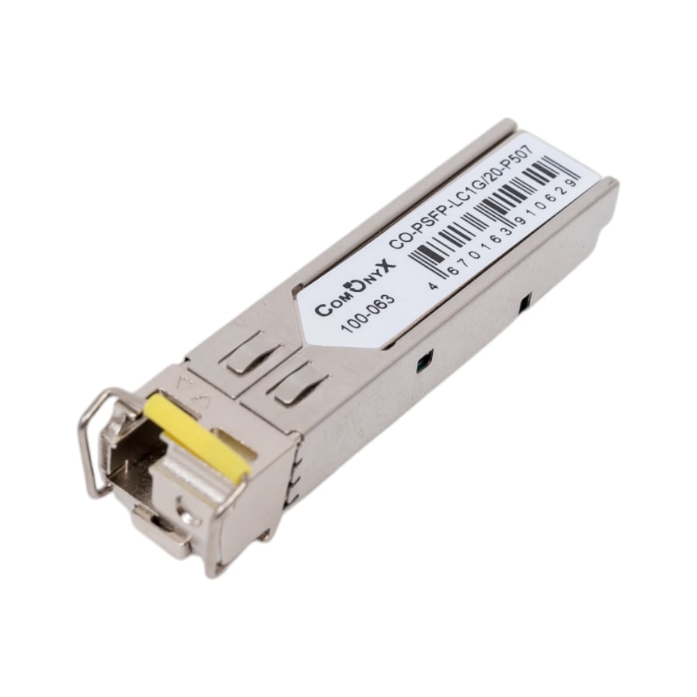 Изображение товара Sfp модуль ComOnyx промышленный, sm-lc-20км, co-psfp-lc1g/20-p507, 100-063