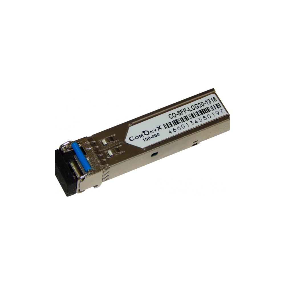 Изображение товара Оптический SFP модуль ComOnyx sm- lc- 20км co-sfp-lcg20-1315 1Gbps