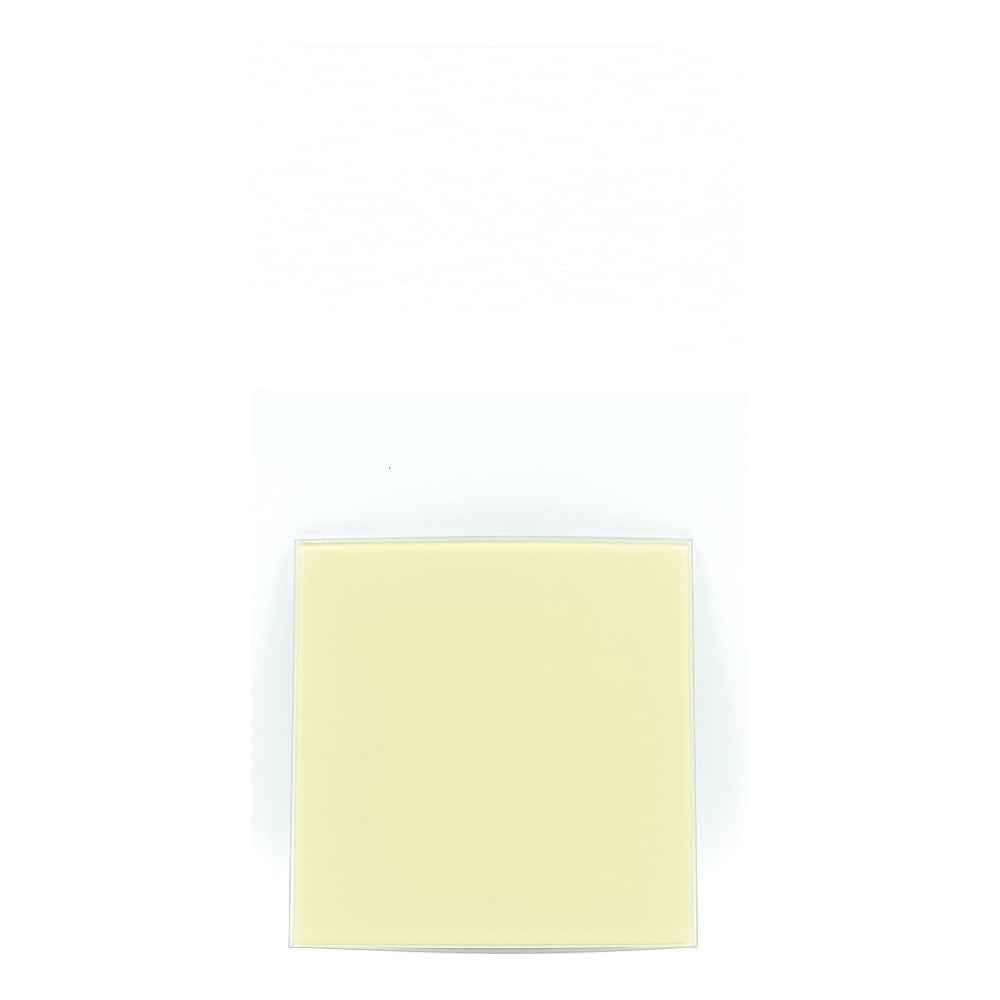 Изображение товара Лицевая панель SFERA для вентилятора SYSTEM+ 100 мм, стекло, слоновая кость, матовый ВИЕНТО SFERA glass 100ivory matte