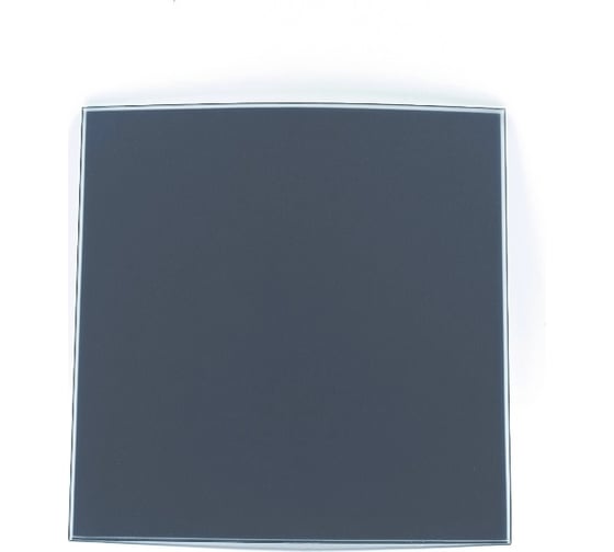 Изображение товара Лицевая панель SFERA для вентилятора SYSTEM+ 100 мм, стекло, черный, матовый ВИЕНТО SFERA glass 100black matte