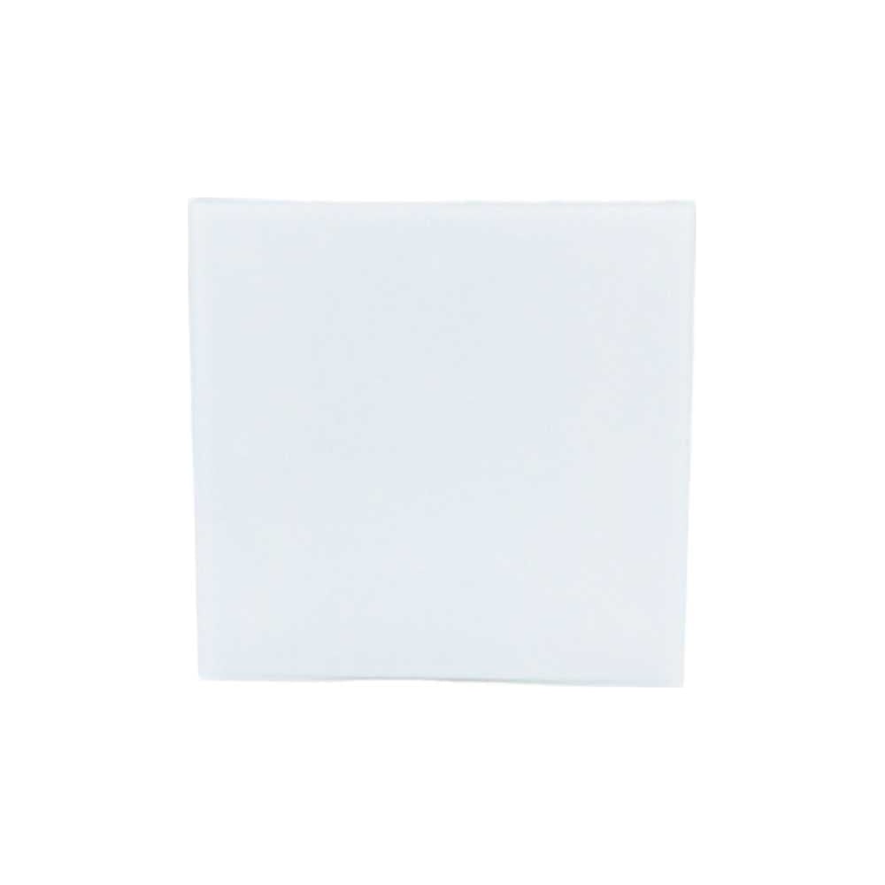 Изображение товара Лицевая панель GORIZONT для вентилятора SYSTEM+ 100 мм стекло матовая белая