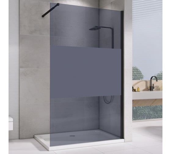 Изображение товара Душевая перегородка ABBER Immer Offen AG69100BT