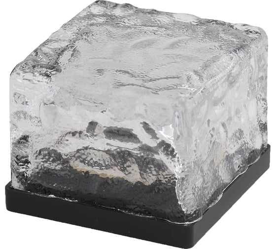 Изображение товара Садовый светильник ЭРА ERASF02420 Камень, на солнечной батарее Б0044229