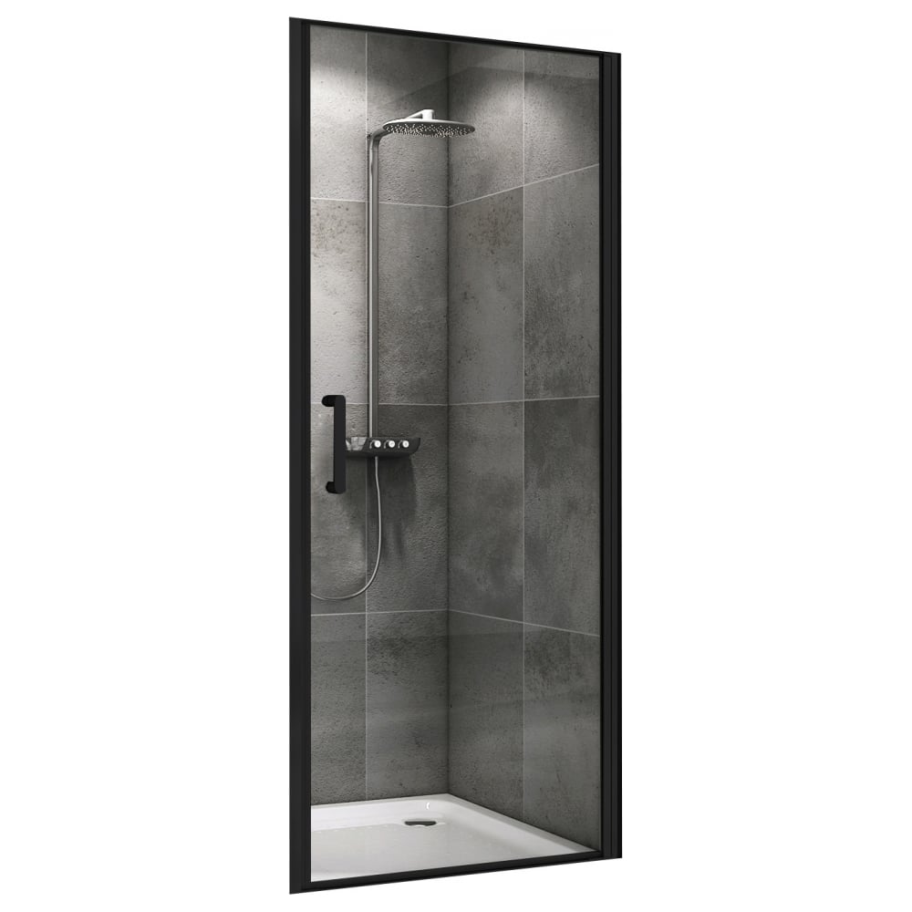 Изображение товара Душевая дверь ABBER Sonnenstrand AG04090B 1950x900мм черная