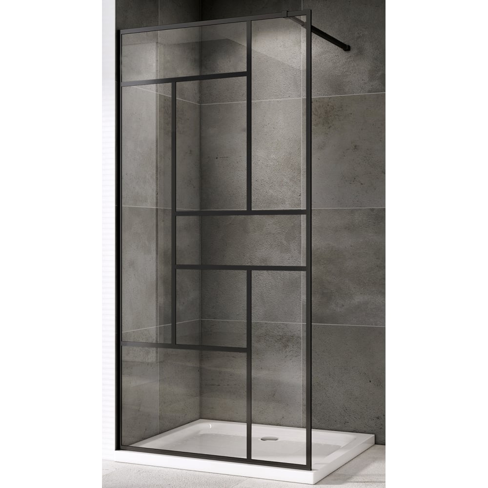 Изображение товара Душевая перегородка ABBER Immer Offen AG63120B8 черная